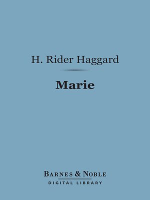 cover image of Marie (Barnes & Noble Digital Library)